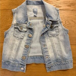 Baby Gap Light Blue Denim Vest